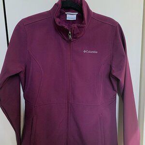 Columbia Soft Shell Vellux Lined Jacket Size M